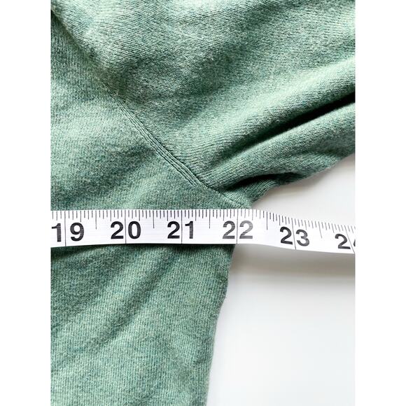 Men's Polo Ralph Lauren Green V-Neck Pima Cotton Sweater Size Large - Picture 3 of 5